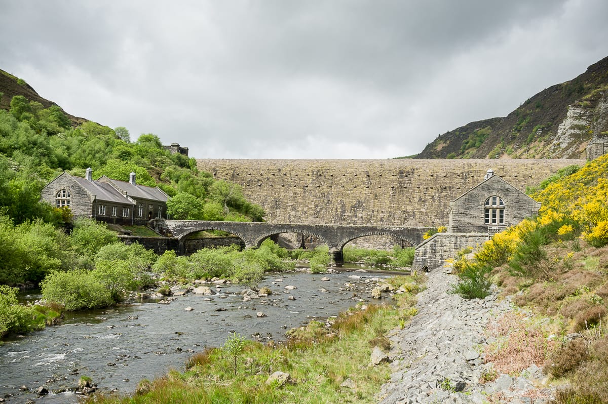 Caban Coch Damm, Elan Valley