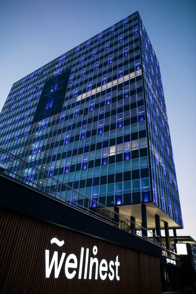 wellnest im City Tower Essen Foto: Julius Gnoth & KNSY Photography