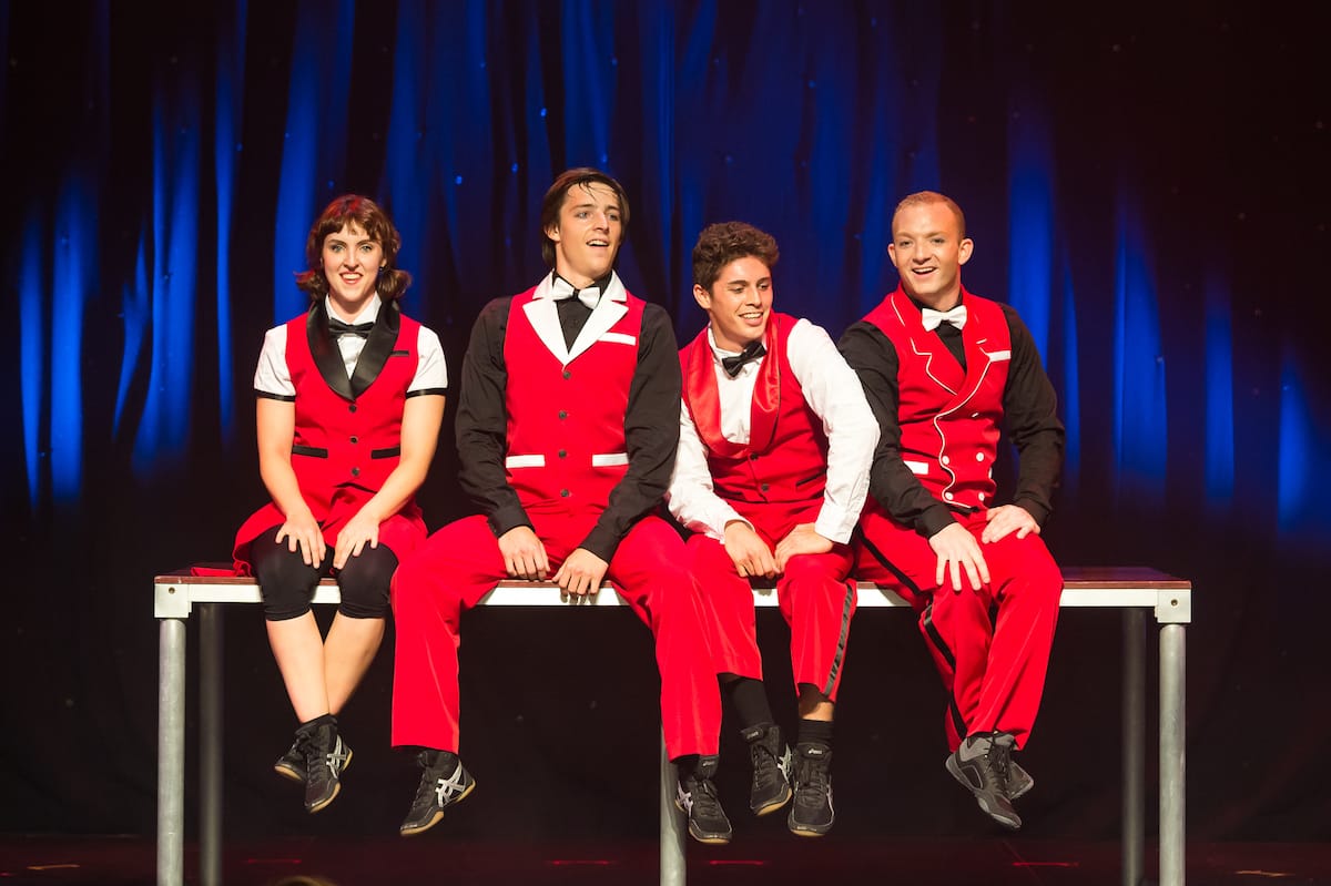 Die kanadische Truppe "Quatuor Stomp"