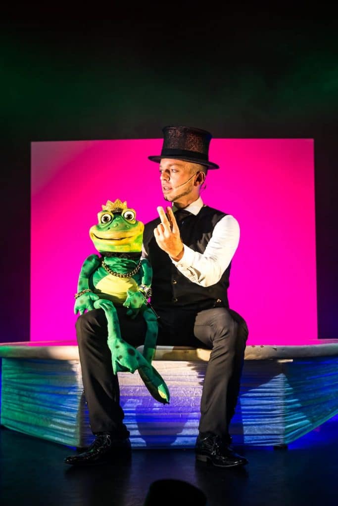 Who let the frog out?!