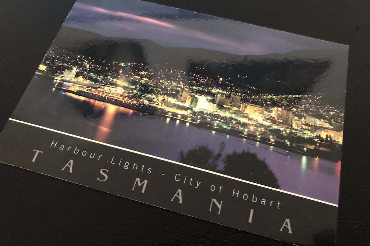 Postcard of the Week: Hobart, Tasmanien