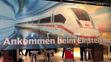 Ankommen beim Einsteigen - das neue Service-Motto der Deutschen Bahn