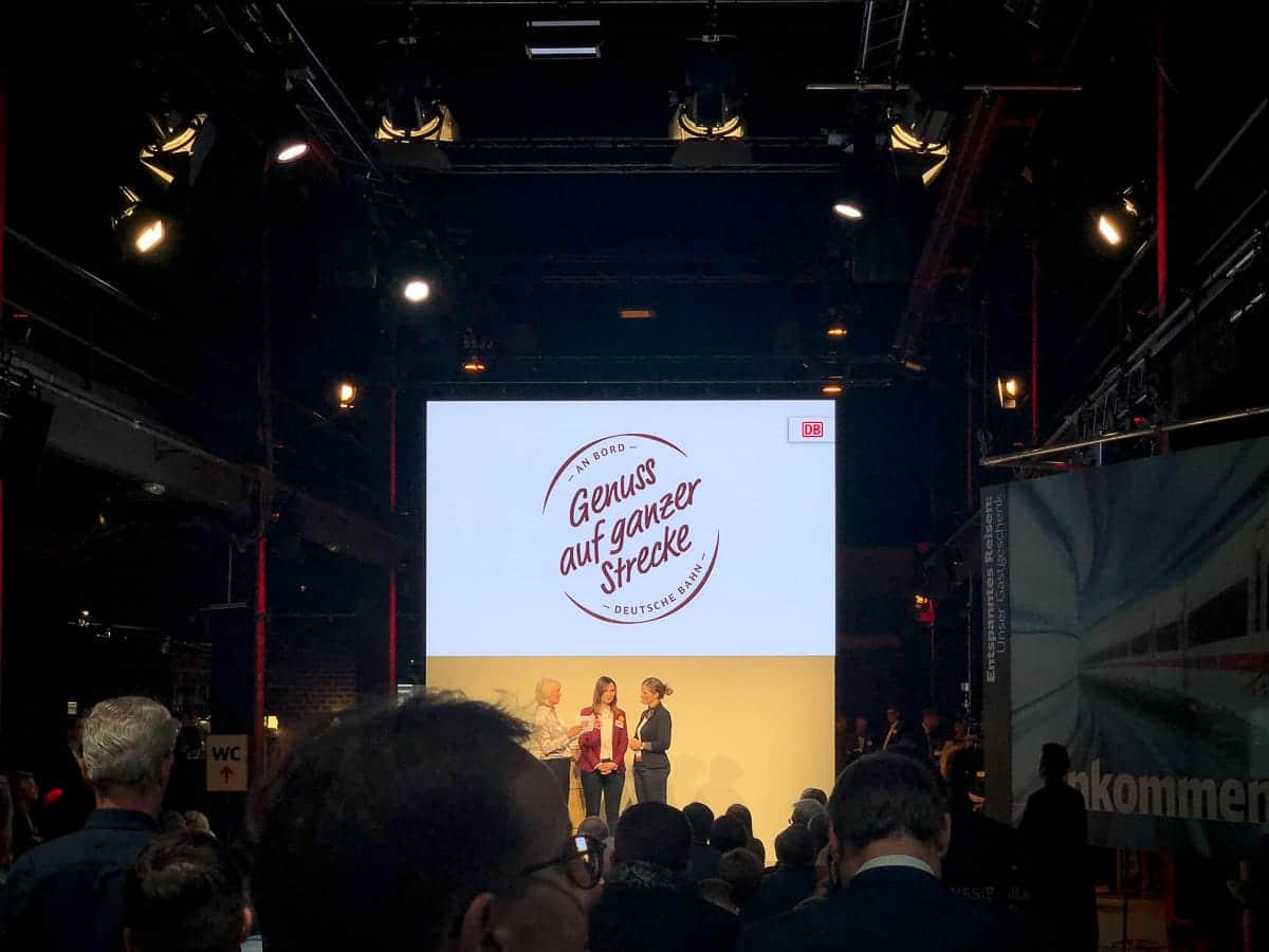 Deutsche Bahn, das neue Gastrokonzept "Genuss auf ganzer Strecke"