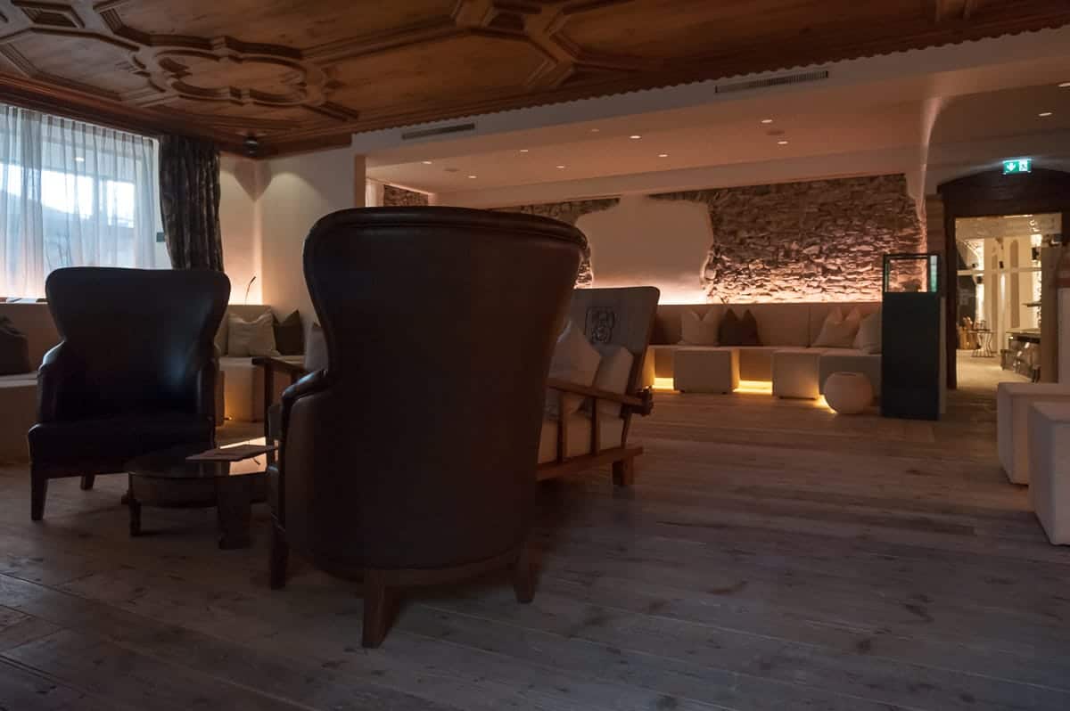 Ruhe- und Leseraum im Hotel Klosterbräu