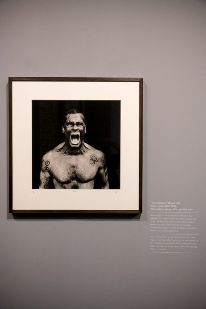 Henry Rollins "Liar", das Titelbild der Ausstellung