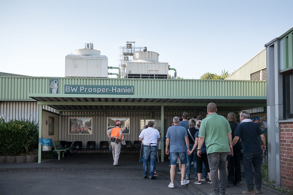 Eingang von Prosper-Haniel in Bottrop, Schacht 10