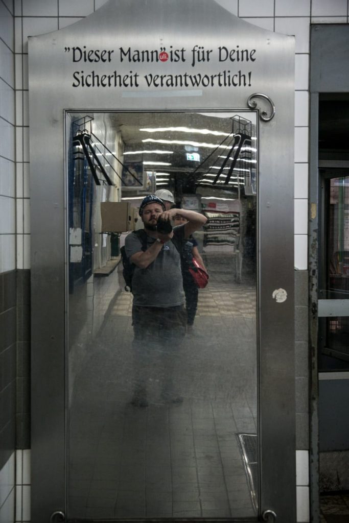 Eines der wenigen Fotos, die uns vor der Tür erlaubt sind - Sicherheit ist wichtig