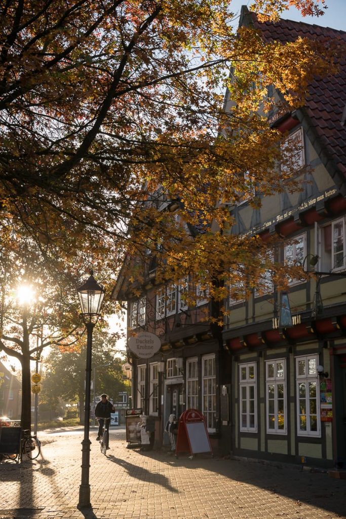 Celle an einem Herbstmorgen