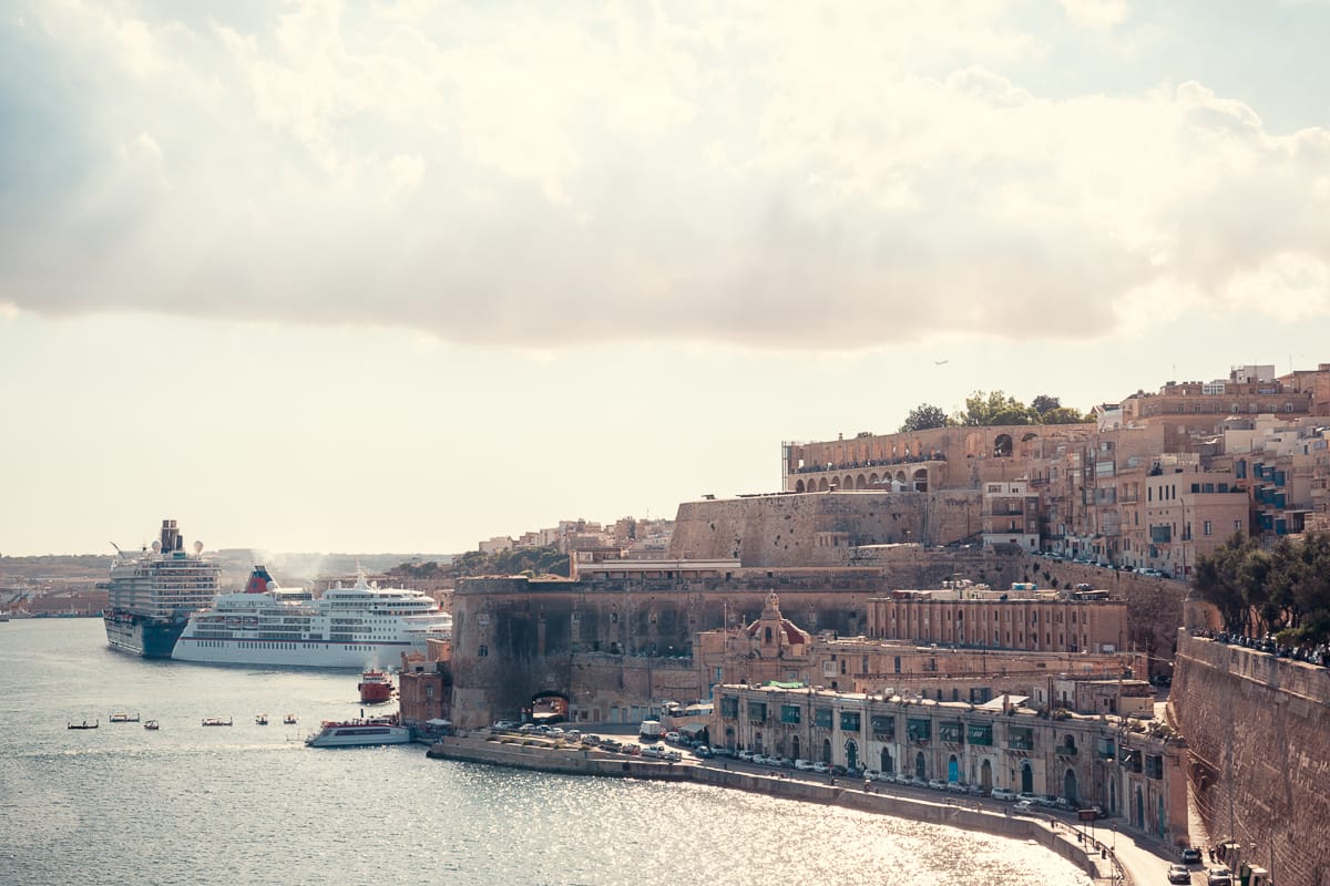 Valletta wurde als Festungsstadt mit zahlreichen Bastionen geplant 