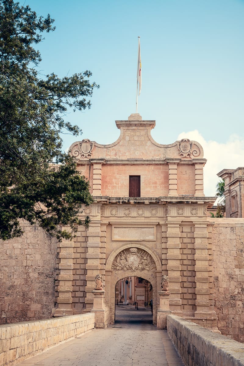 Mdina Gate - Eingangtor von Königsmund in Game of Thrones