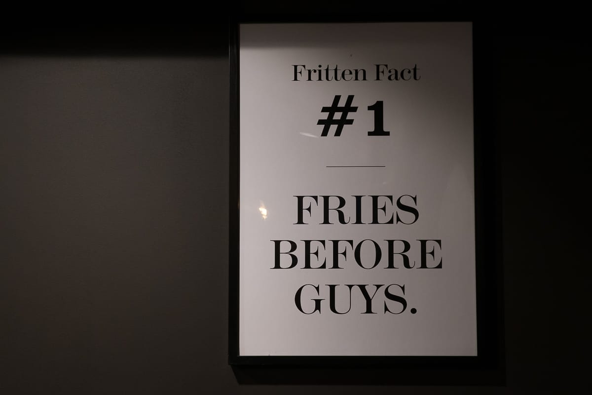 Fries before guys - nuff said.