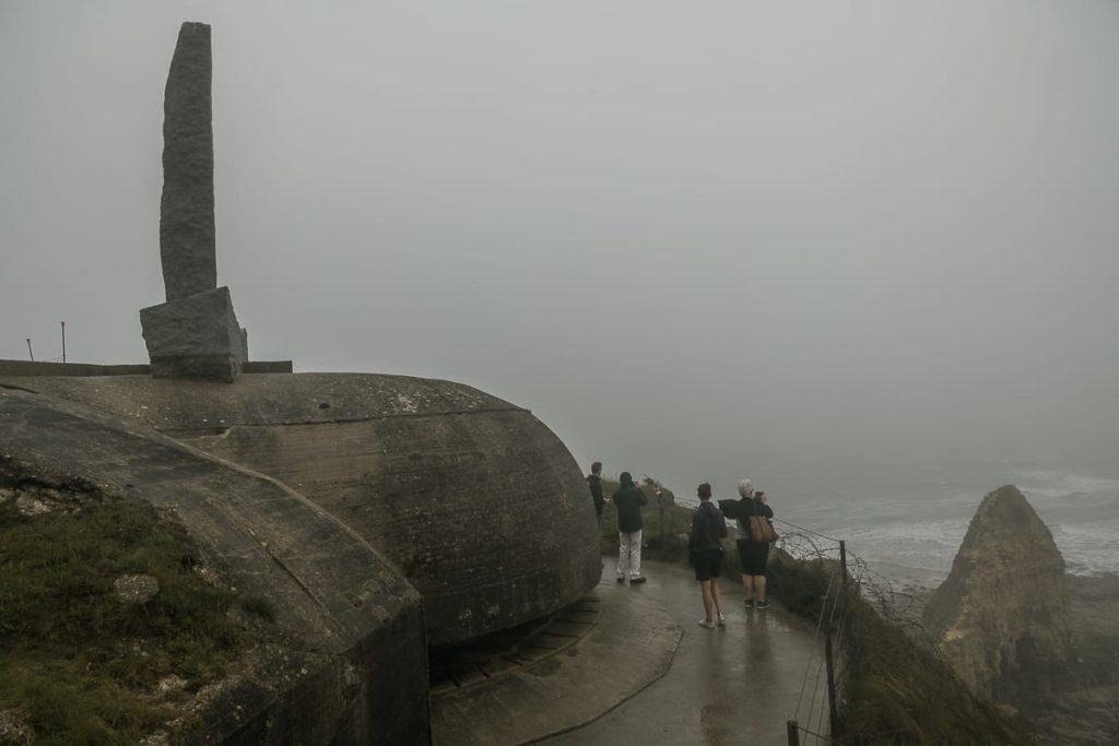Pointe du Hoc - Batterie und Ranger Monument