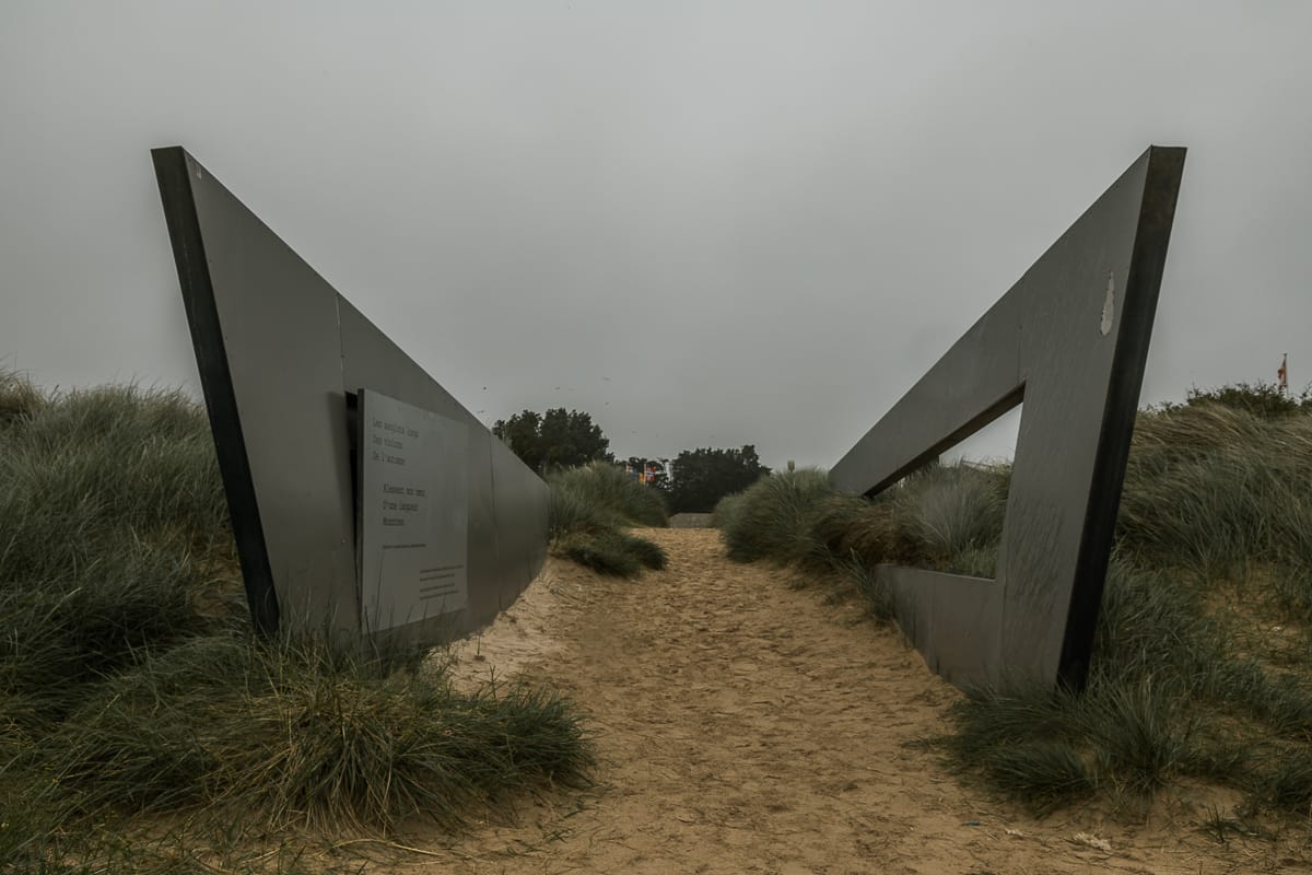 Eingang zum Strand (Juno Beach)