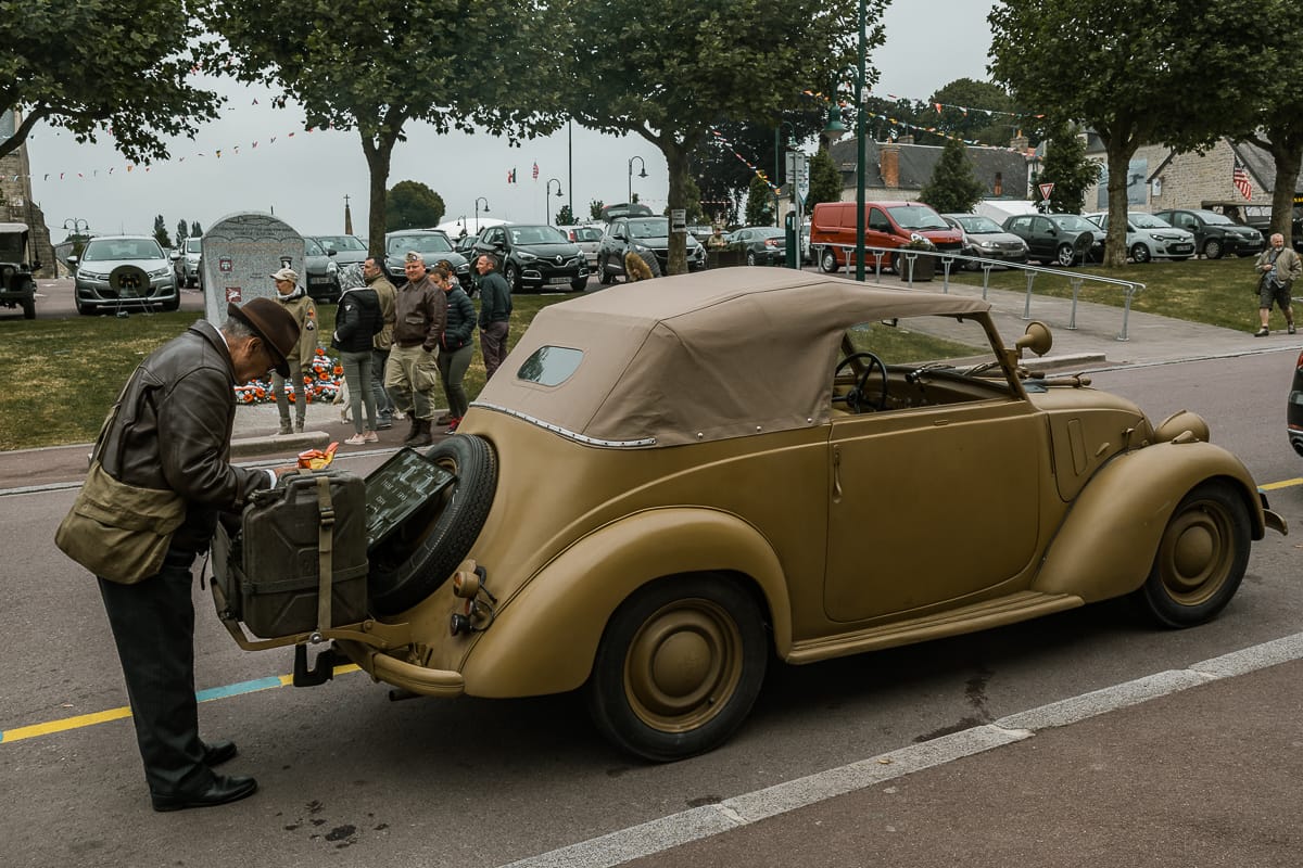 Fahrzeug aus den 1940ern.