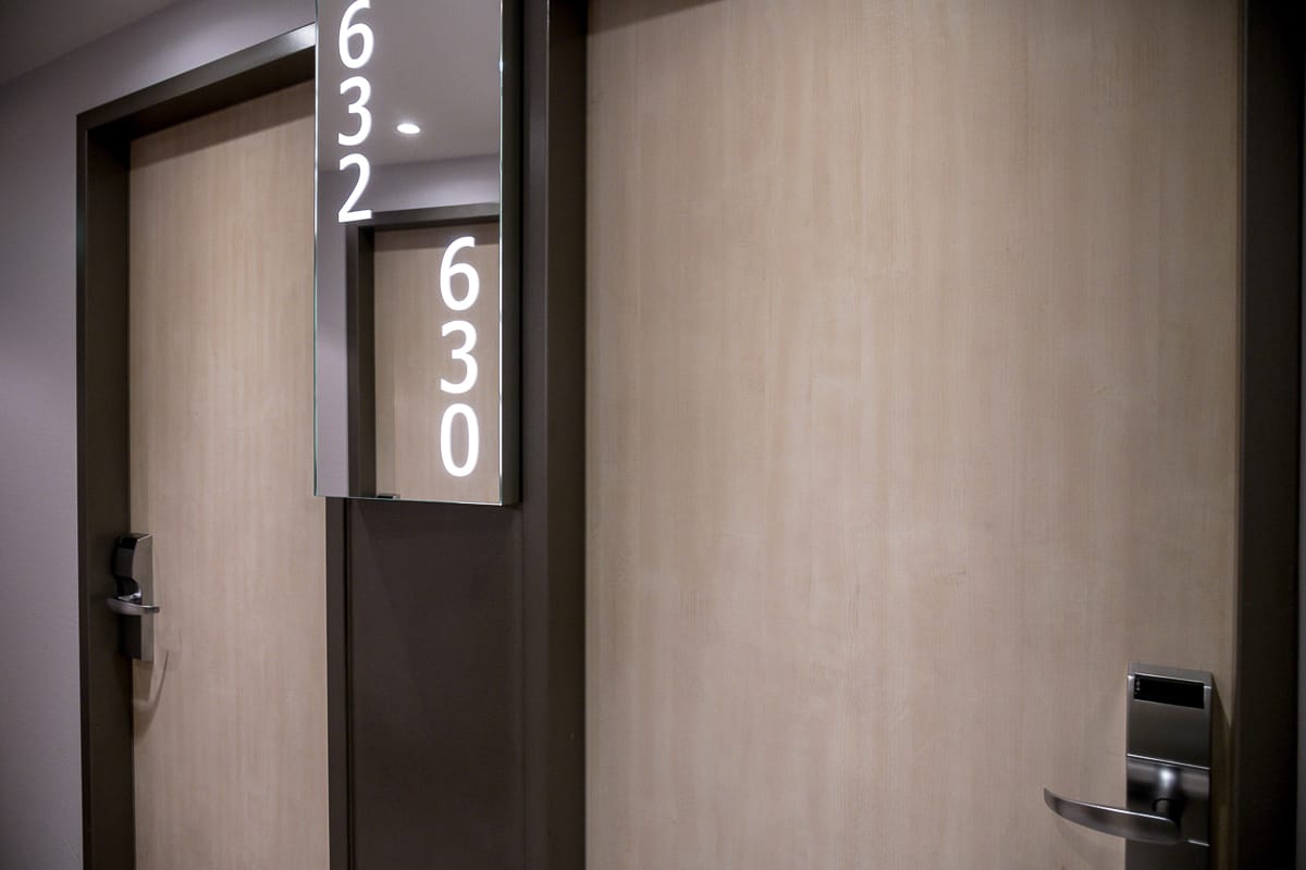 Die Zimmertür von Zimmer 630, Mercure Hotel Berlin City