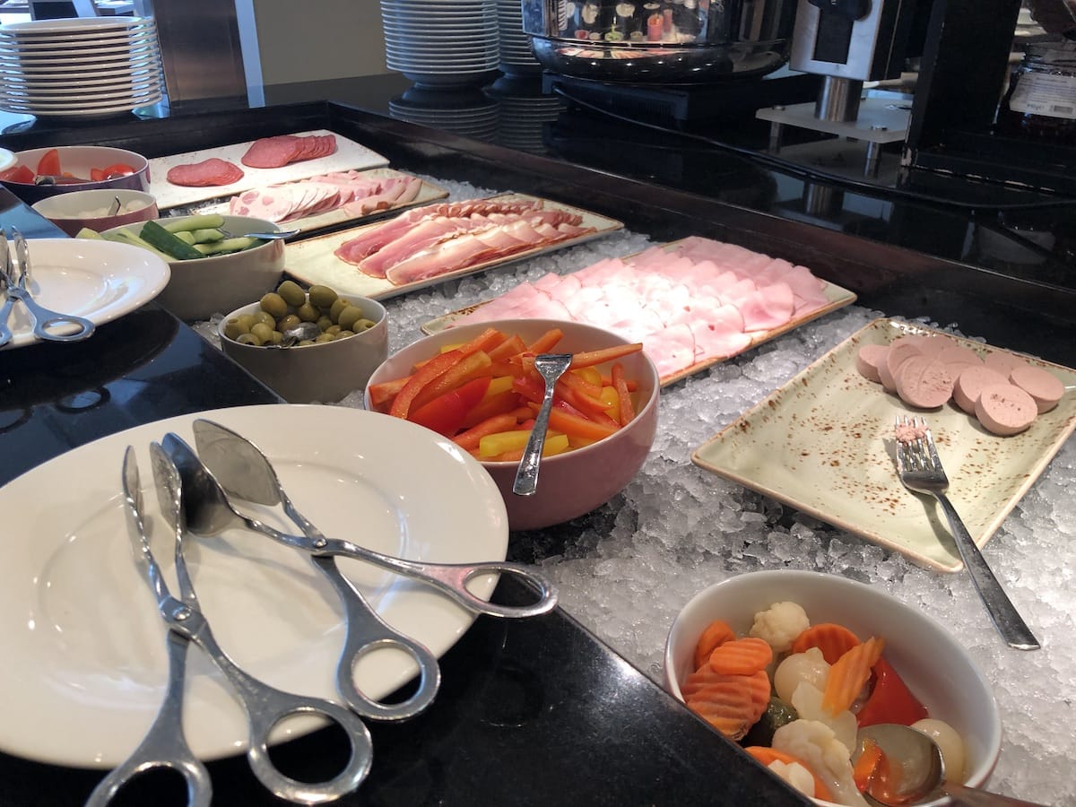 Gute Auswahl beim Frühstück im Mercure Hotel Berlin City
