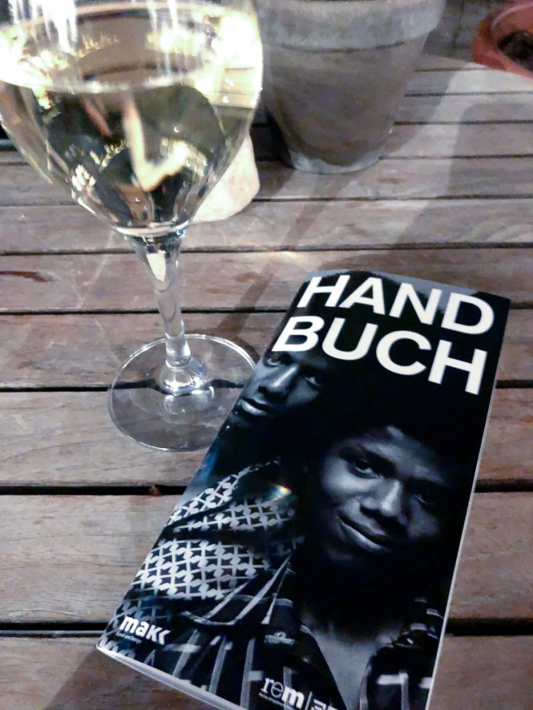 Programmheft zu Norman Seeff - The Look of Sound und ein Glas Weißwein