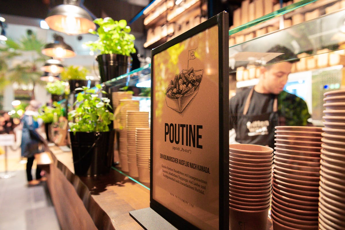 Hier geht's zur Poutine.