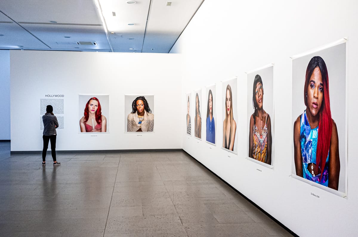 Serie Hollywood von Martin Schoeller im NRW-Forum Düsseldorf
