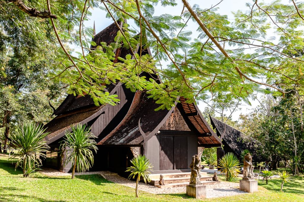 Chiang Rai, Thailand. Baan Dam, Schwarzes Haus. 