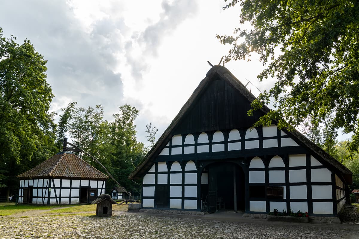 Zweiständerhaus - das Haupthaus des Museumshofs Rahden.