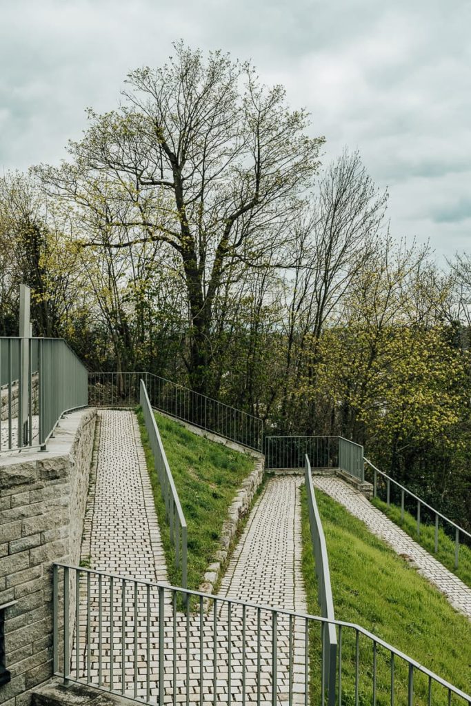 Hexenstäffele zum Turmberg in Karlsruhe-Durlach.
