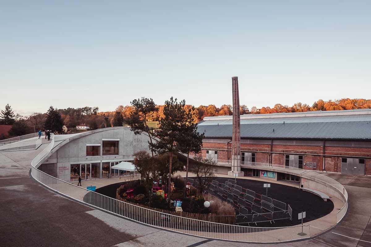 Glasmanufaktur/Glashütte Meisenthal, Ansicht 2022.